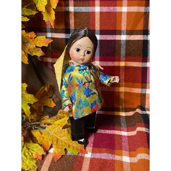Vintage 1970s 8” Madame Alexander Doll China Chinese Girl #572 tags - Picture 1 of 7